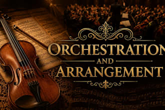 record and arrange your strings orchestra, symphony orchestra chamber orchestra