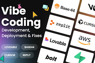 build, fix web app in lovable, bolt, replit, supabase, cursor, base44