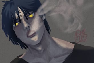 do illustrasion style semirealistic simple background