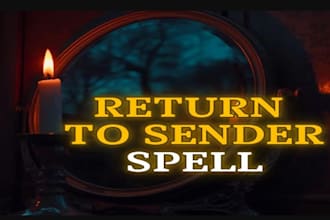 return to sender ritual karmic justice and negative energy reversal in 24hrs