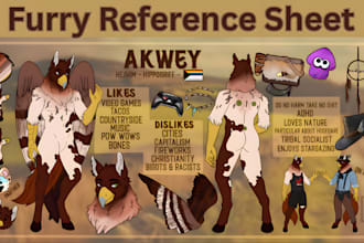 furry ref sheet anthro nsfw furry reference sheet fursona ref sheet
