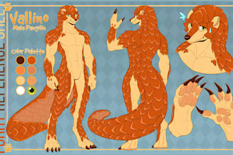 draw furry ref sheet anthro nsfw furry reference sheet fursona ref sheet