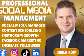 increase instagram growth social media manager content scheduling fb marketing