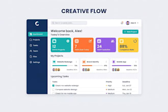 design creative and unique UI UX