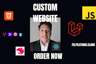 build your full website