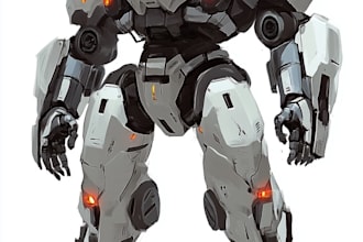 high quality robot, mecha concepts
