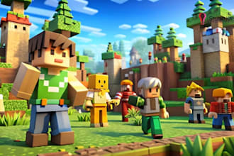 develop play to earn adventure game, video game, rpg, roblox game development