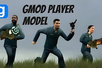 edit, create custom  gmod map fivem map cs2 map gta v l4d2 source engine map
