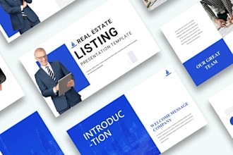 design redesign real estate listing presentation buyer and seller guide brochure