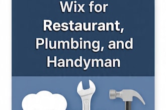 design a restaurant website, plumber website, construction website in wordpress