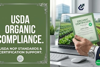 prepare your usda organic system plan and compliance