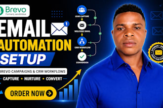 setup brevo email marketing automation, brevo campaigns, brevo crm workflows