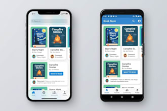 design mobile app UI UX for ios and android