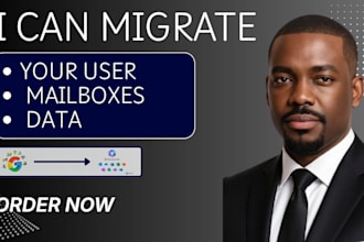 migrate users, mailboxes, and business email data securely