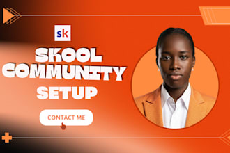 setup skool community skool online course content skool online community setup