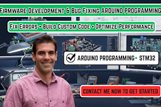 program esp32 arduino stm32 embedded firmware and fix code