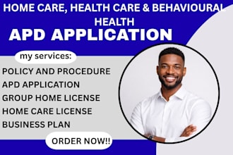 do apd application, policies, and licensing for group homes