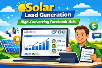run facebook meta ads for solar lead generation