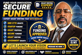 sbir sttr grant writing grant proposal application startup funding research