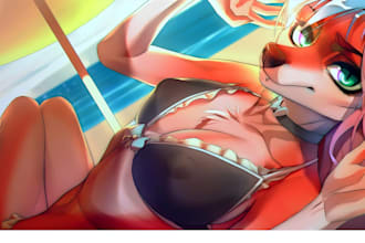 draw furry nsfw art sfw art  custom fursona character design furry character art