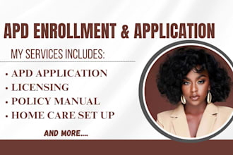 do apd enrollment, apd policies, licensing, medicaid, npi registration, homecare