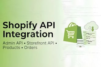 shopify API integration, supplier API get product data feed, automation sync API