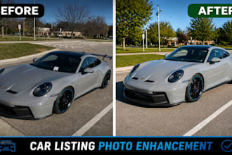 enhance your car photos for listings and marketplaces