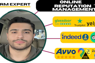 orm service and do online reputation management, build positive brand reputation