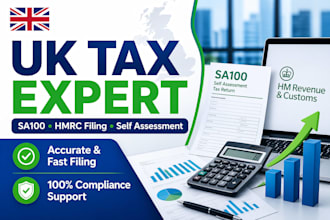 prepare sa100 uk tax return hmrc filing and tax consultant service