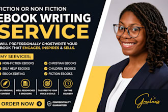 be non fiction ebook ghostwriter memoir novel ebook writer self help book writer