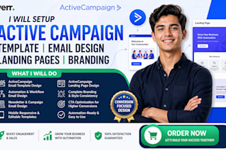 setup activecampaign template email design landing pages activecampaign branding