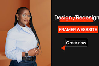 build your website in framer