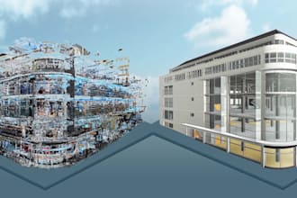 create 3d revit bim mep models from point cloud and matterport scans