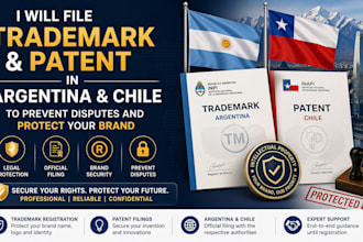 do trademark, patent in argentina chile to prevent disputes and protect brand