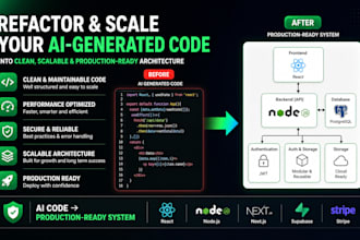 refactor and scale your ai generated code into production ready architecture