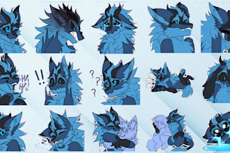 draw furry telegram sticker discord sticker crypto stickers animated stickers oc