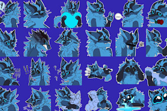 draw furry telegram sticker discord sticker crypto stickers animated stickers oc