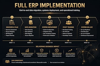 implement and scale custom erp accounting for multi branch operations