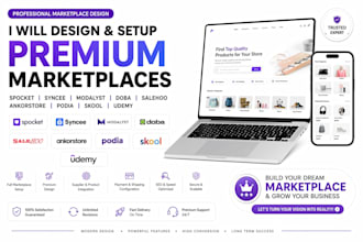design spocket syncee modalyst doba salehoo ankor podia skool udemy marketplaces