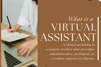 be your virtual assistant for data entry and online tasks