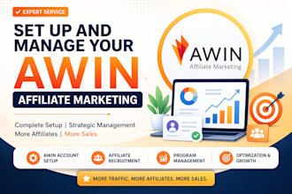 set up and manage your awin affiliate marketing