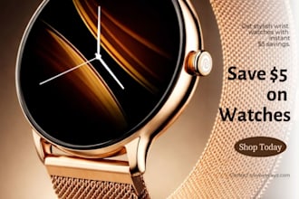 design high converting luxury product ads