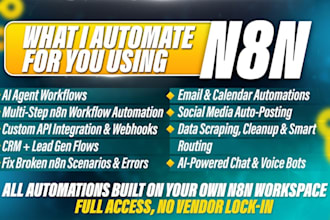do n8n ai automation, chatbot n8n ai agent and n8n