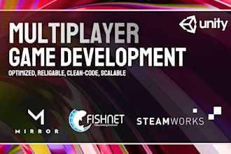 integrate multiplayer mirror, fishnet with steamworks sdk in unity