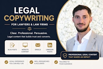 write professional legal content for lawyers