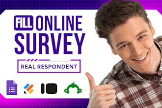 gather real online survey respondents to fill online survey forms