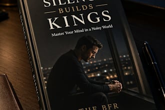 create a cinematic self development book cover