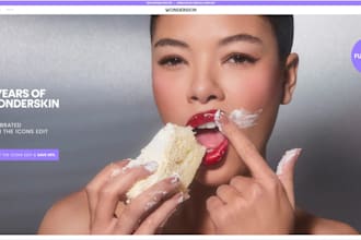 build shopify skincare beauty cosmetic skin care website store product design