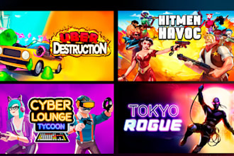 design steam capsule art game banner, capsule art steam capsule design for you