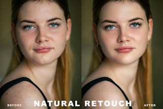 retouch your headshot naturally